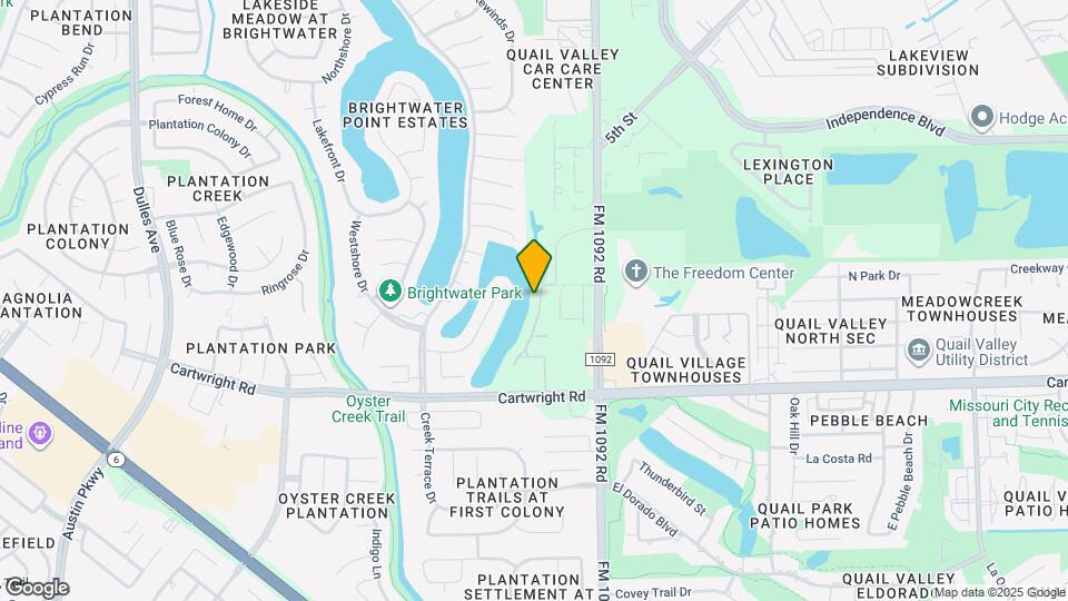 2202 Waterford Park St Map and Location Details