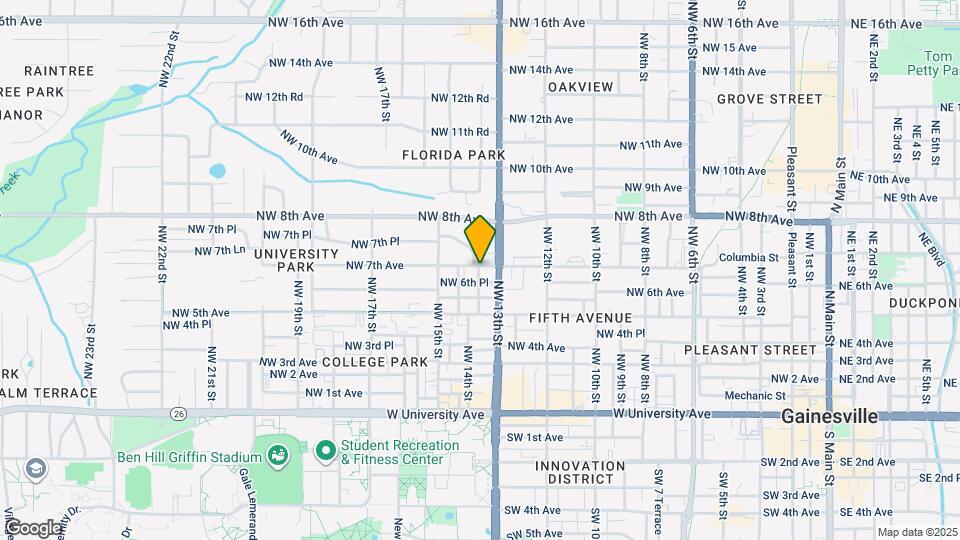 1317 NW 7th Ave Map and Location Details