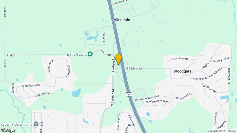 6704 S Honey Creek St Map and Location Details