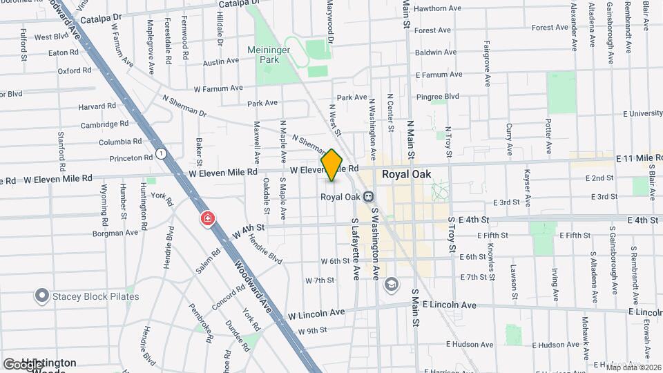 200 S West St Map and Location Details