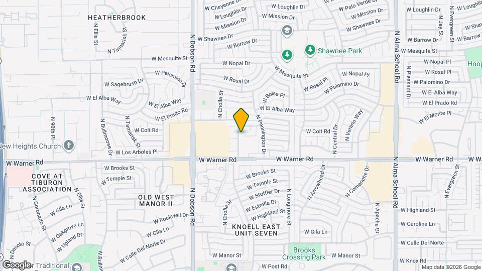 2051 N Villas Ln Mapa y Detalles de la Ubicación