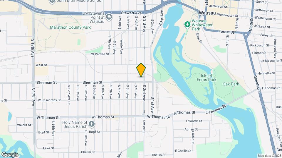 834 S 3rd Ave-Unit -Upper Map and Location Details