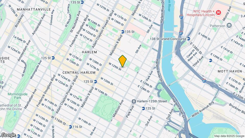 3 W 129th St Map and Location Details