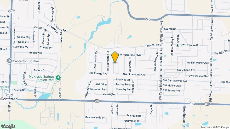 805 SW Sandrock Rd Map and Location Details