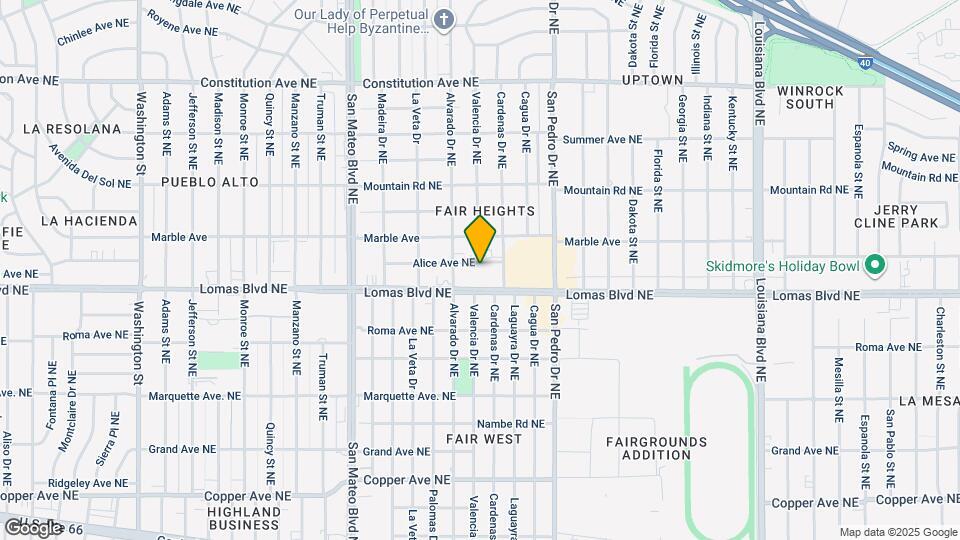 5900 Alice Ave NE Map and Location Details