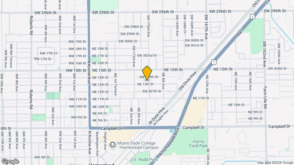 441 NE 13th St Map and Location Details