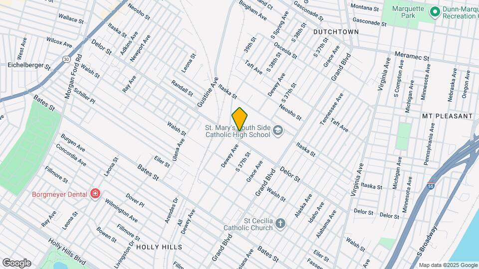 3757 Delor St Map and Location Details