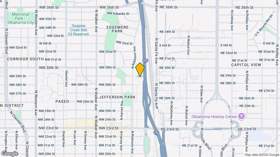 116 NW 29th St Map and Location Details