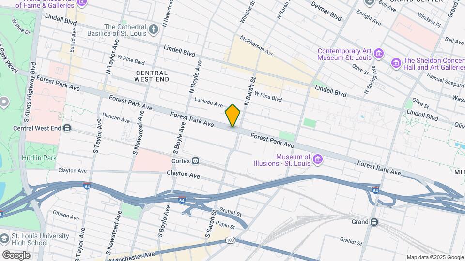 4100 Forest Park Ave, Unit 510 Mapa y Detalles de la Ubicación