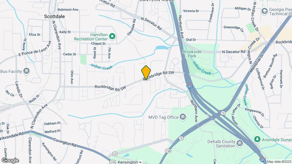 3401 Rockbridge Rd SW Map and Location Details