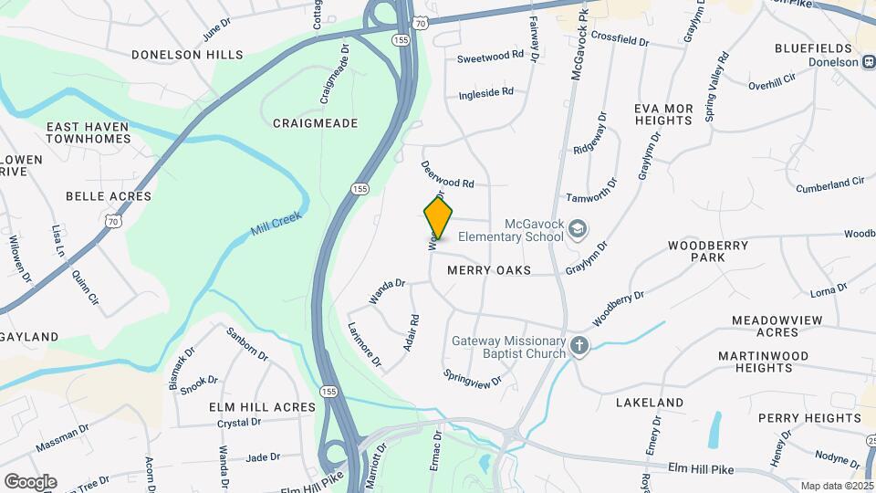 2300 Cloverdale Rd Mapa y Detalles de la Ubicación
