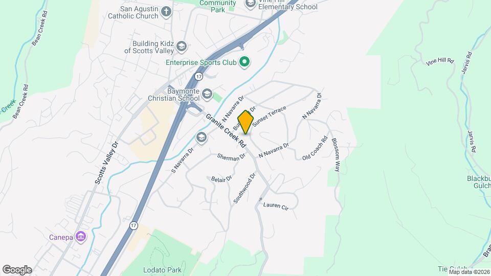 3010 Granite Creek Rd Map and Location Details