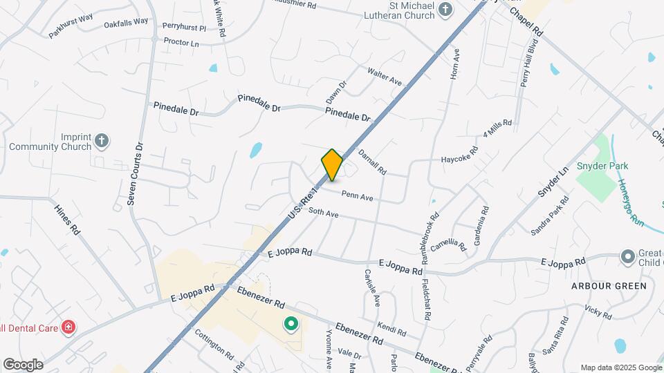 4204 Penn Ave Map and Location Details