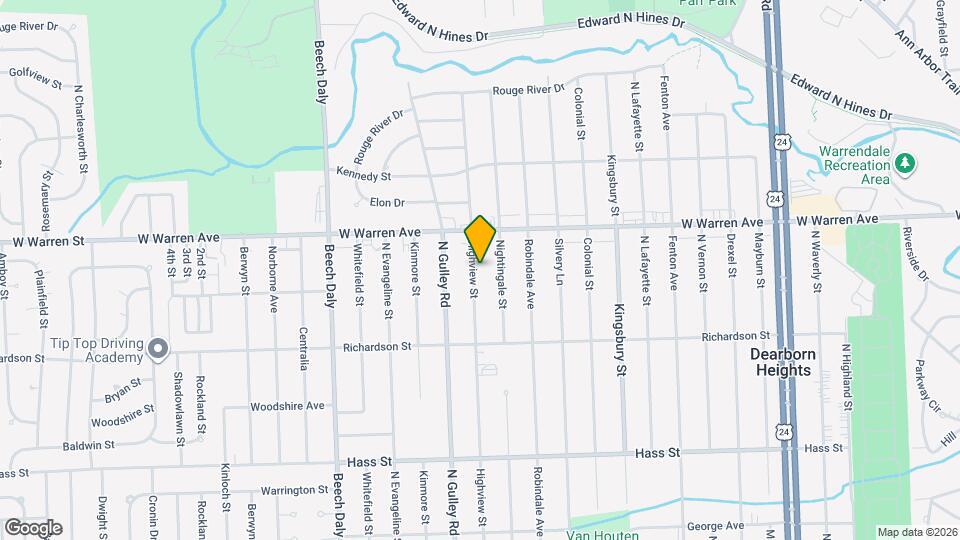 7080 Highview St Map and Location Details