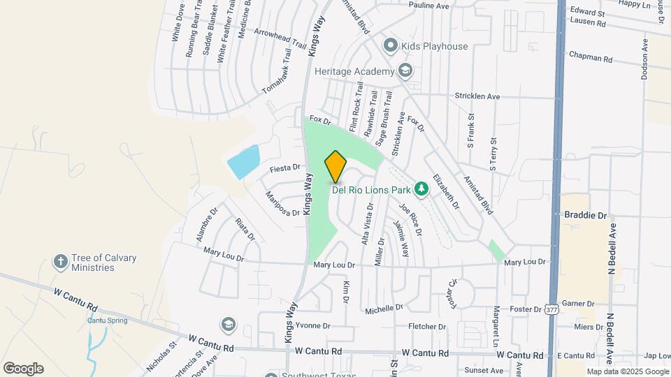 213 Arroyo Dr Map and Location Details