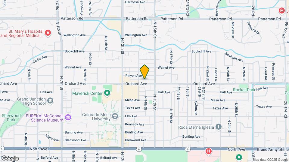 1340 Orchard Ave, Unit 1 Map and Location Details