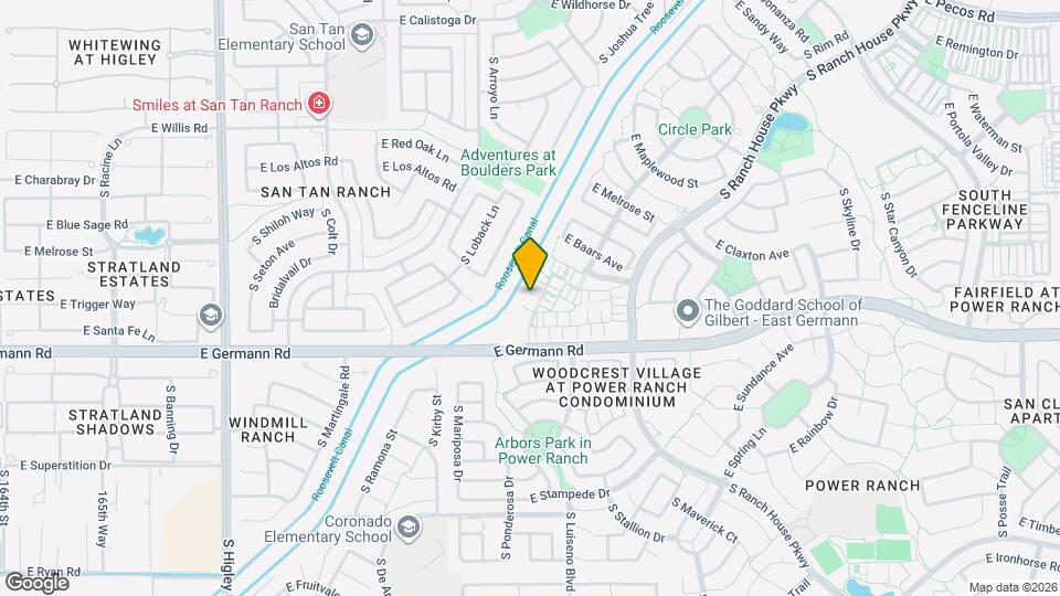 3924 S Napa Ln Mapa y Detalles de la Ubicación