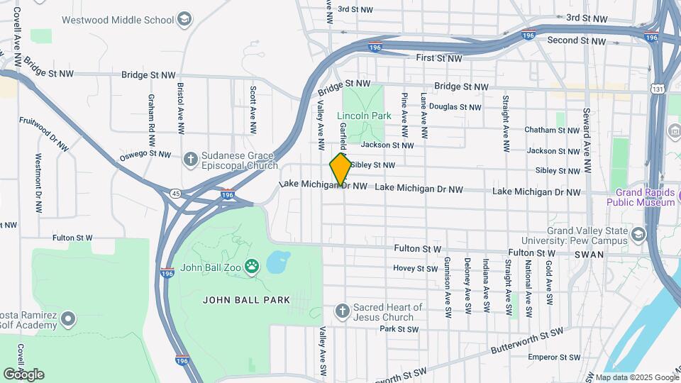 1200 Lake Michigan Dr NW Map and Location Details