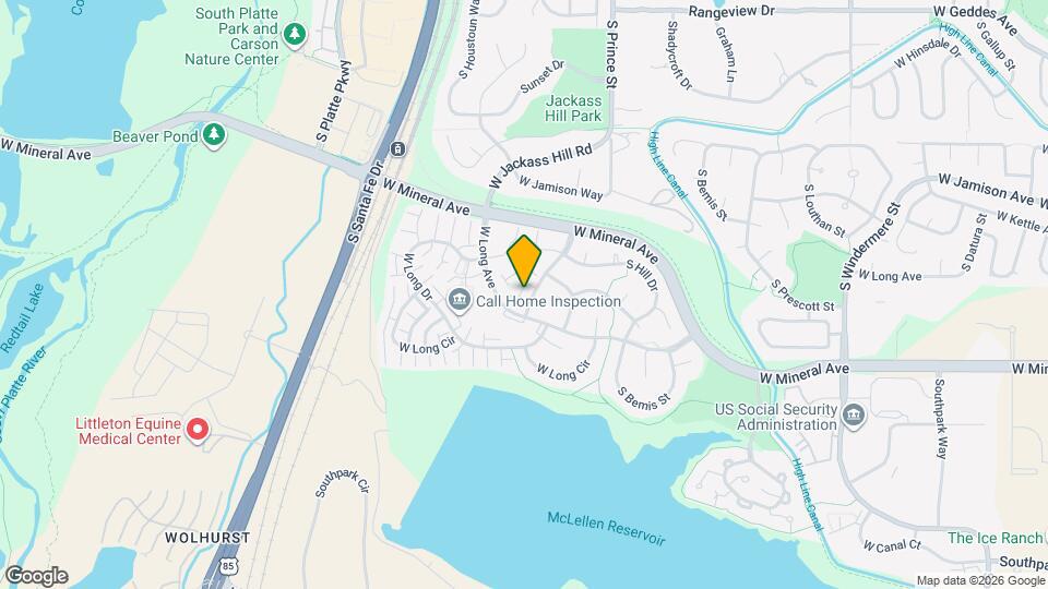 7781 S Curtice Dr Map and Location Details