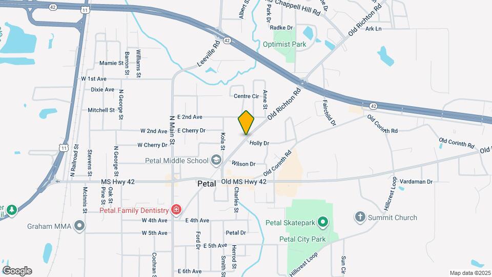 402 Old Richton Rd Map and Location Details