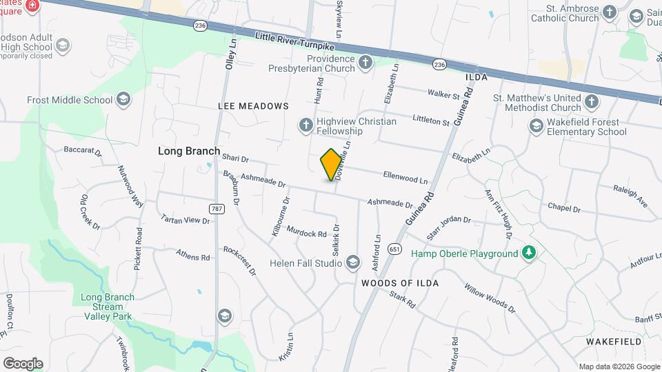 4128 Doveville Ln Map and Location Details