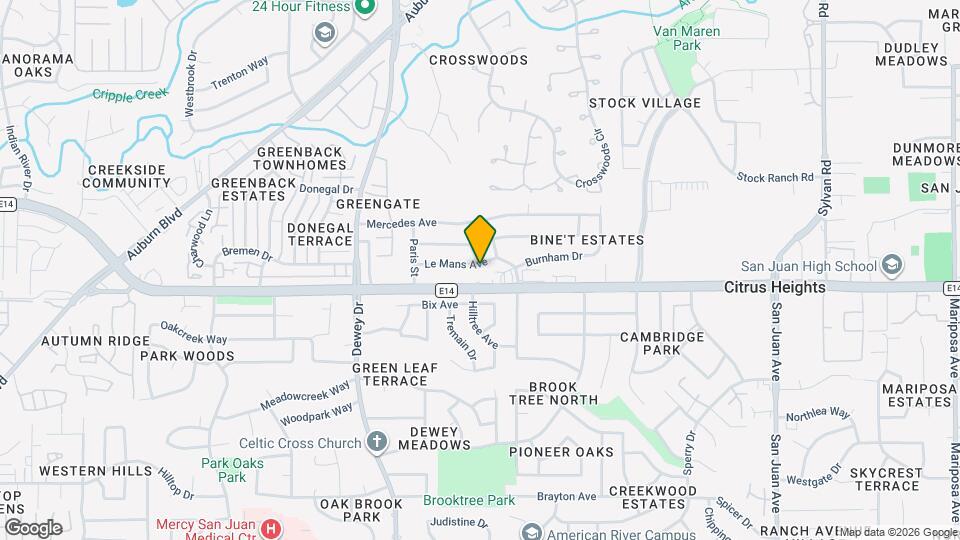 6824 Le Mans Ave, Unit A Mapa y Detalles de la Ubicación