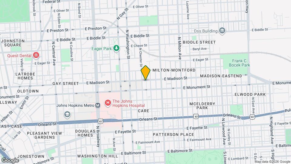 2103 E Madison St Map and Location Details