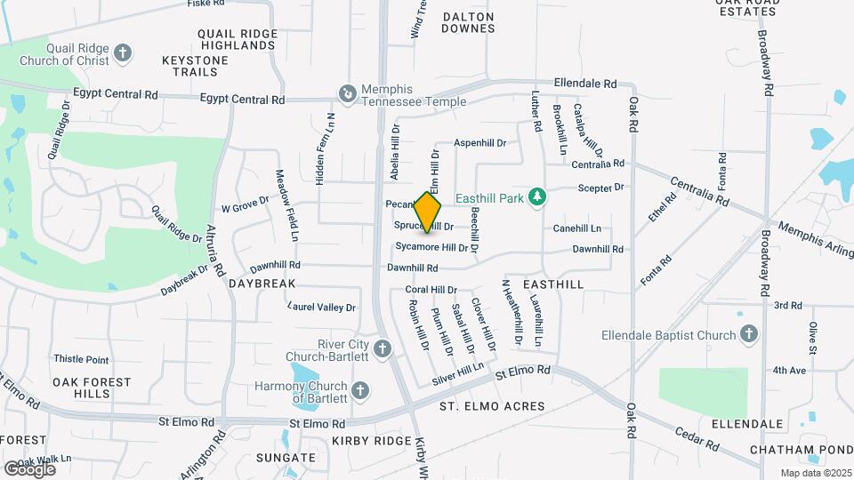 6834 Sycamore Hill Dr Map and Location Details