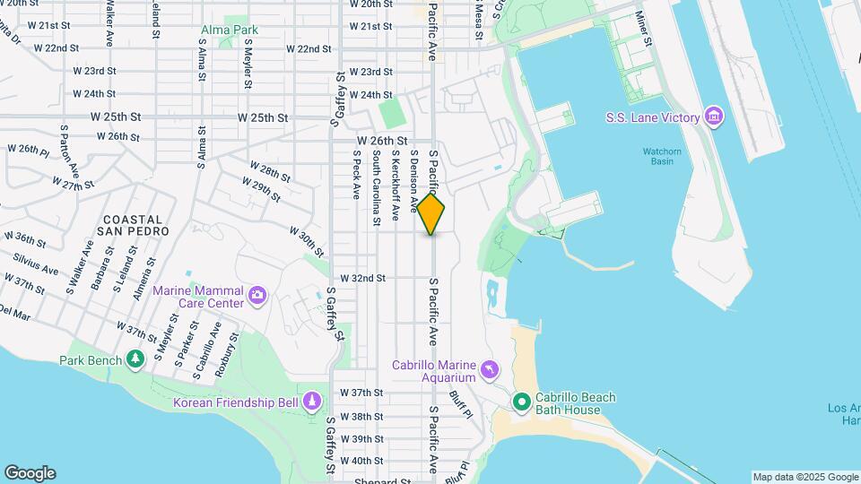 3019 S Pacific Ave, Unit 3019 Map and Location Details