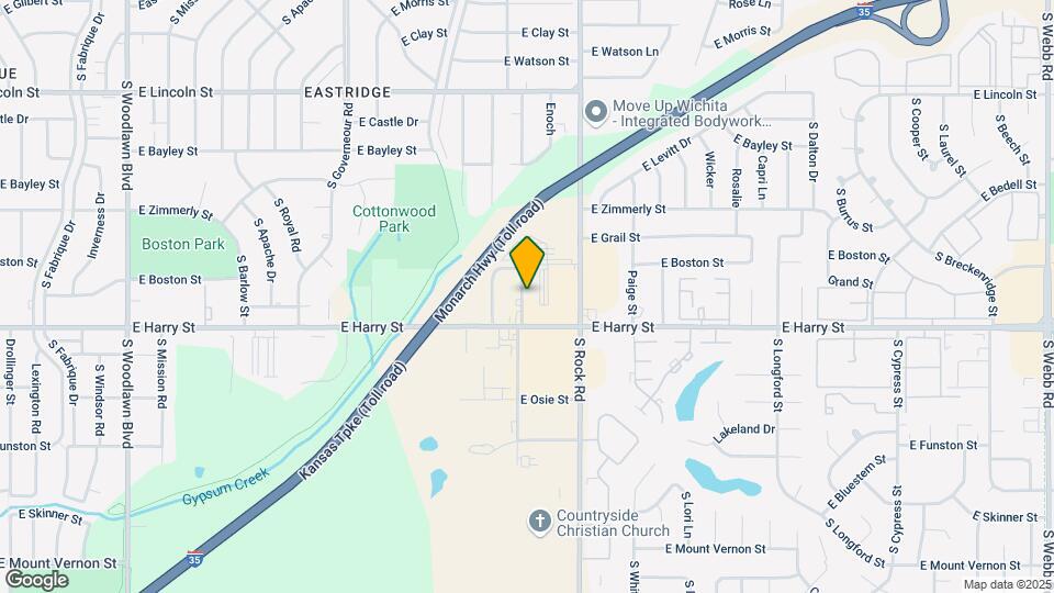 1226 S Longfellow St Map and Location Details