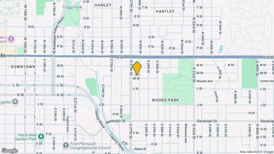 245 S 28th St Map and Location Details