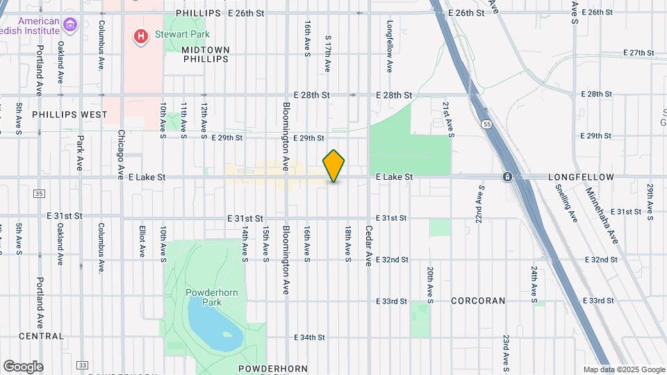 3011 17th Ave S Map and Location Details