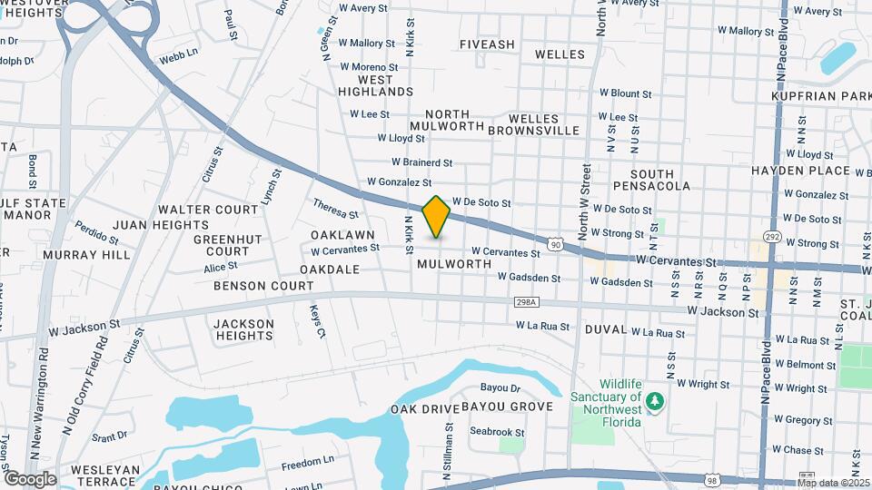3500 W Cervantes St Map and Location Details