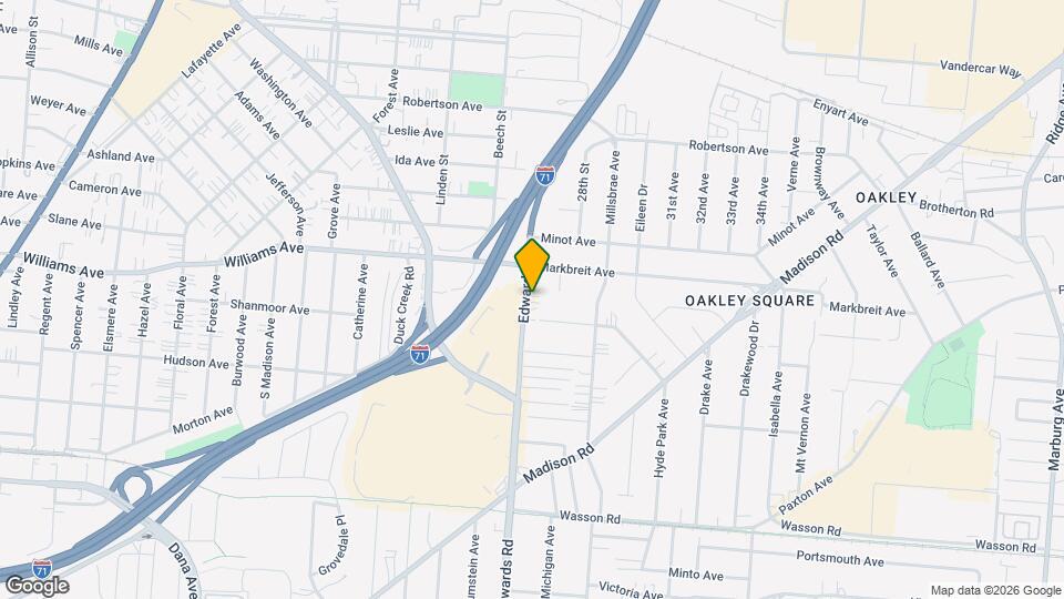 3938 Edwards Rd, Unit Floor 1 Mapa y Detalles de la Ubicación