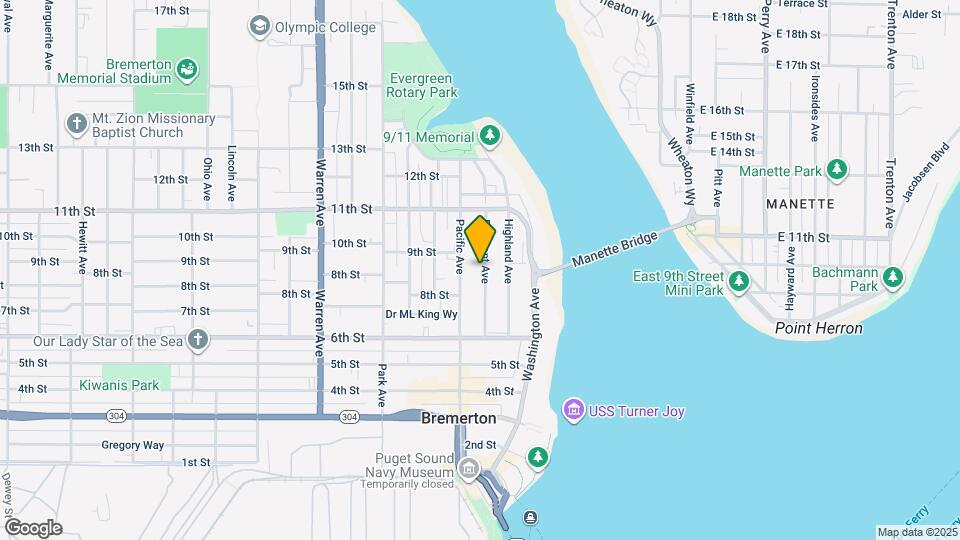 657 Pleasant Ave Map and Location Details