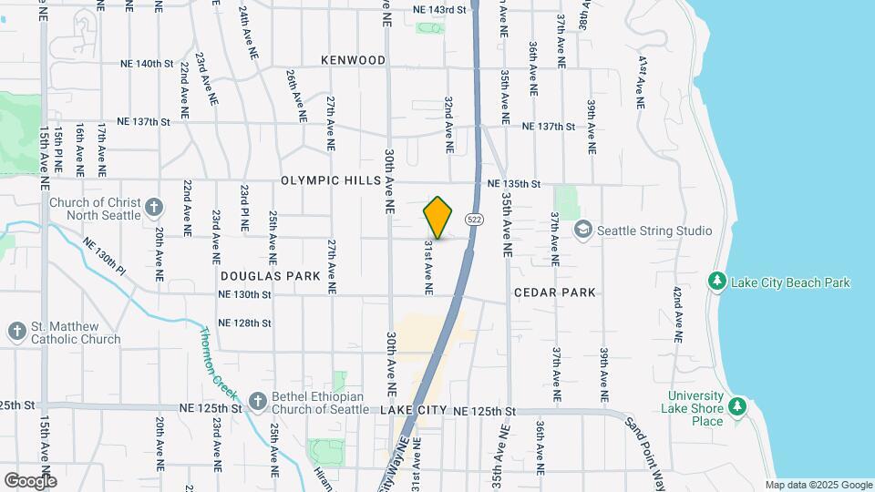 3109 NE 133rd St Map and Location Details
