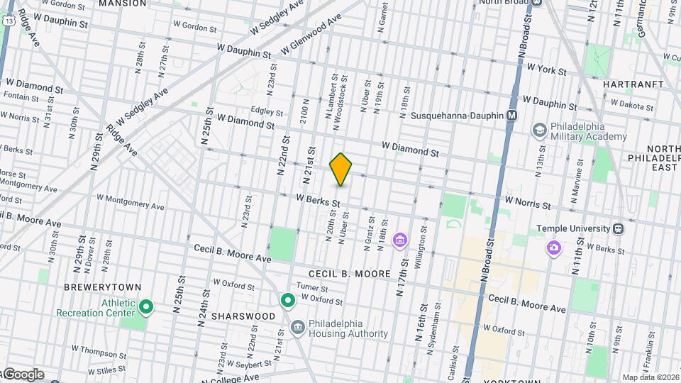 1923 N 20th St Mapa y Detalles de la Ubicación