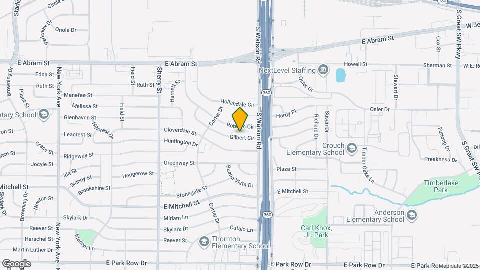 2501 Gilbert Cir Map and Location Details