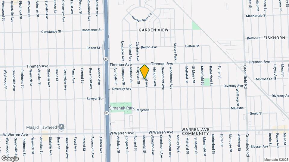 7745 Memorial St Map and Location Details