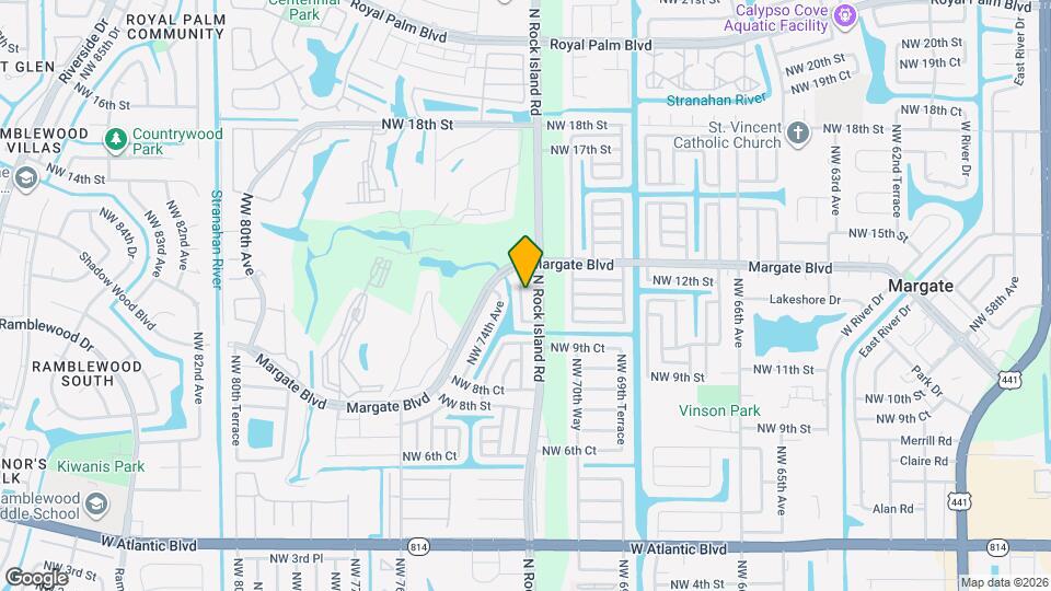 1150 NW 72nd Terrace Map and Location Details
