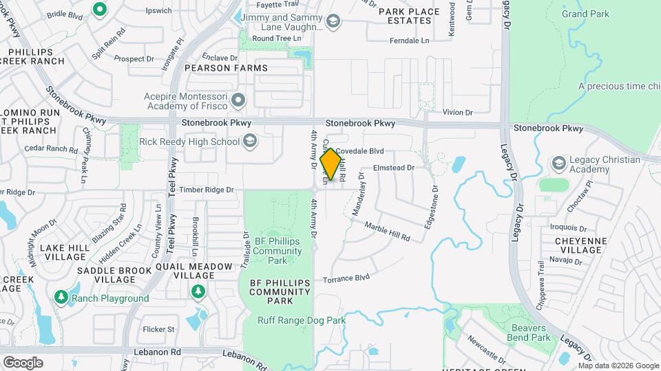 6110 Culverdale Ln Map and Location Details