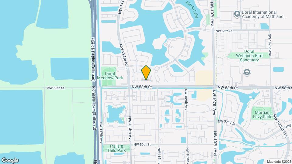 11252 NW 58th Ter Map and Location Details
