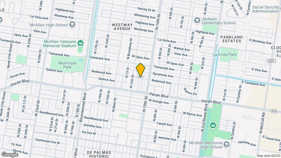 1721 N 11th St Mapa y Detalles de la Ubicación