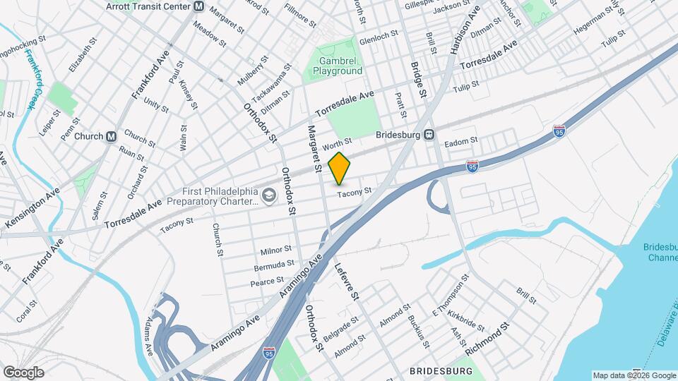 4730 Tacony St, Unit 2nd Fl Map and Location Details
