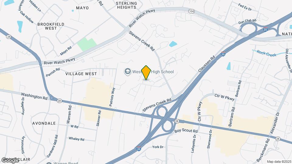 1312 Colony Place Dr, Unit 1312 Map and Location Details