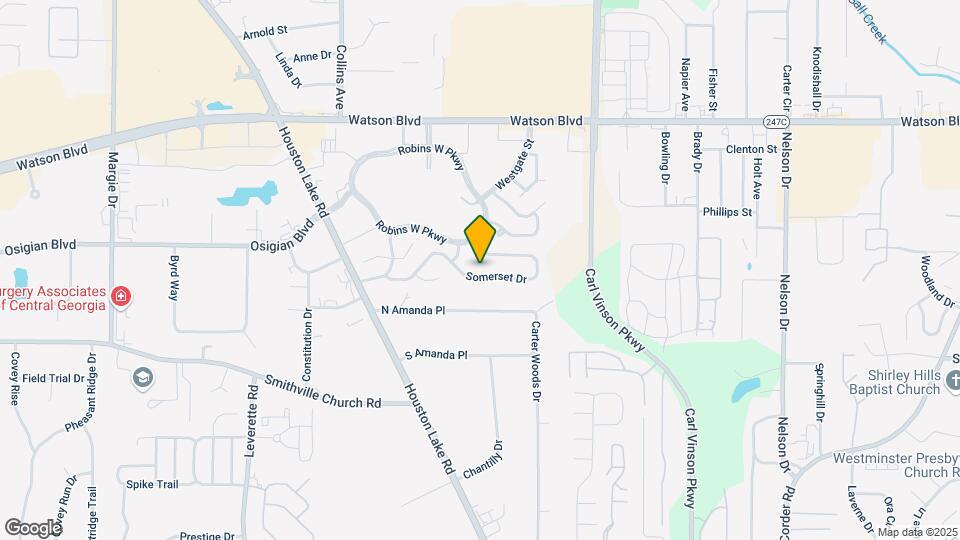 211 Somerset Dr Map and Location Details