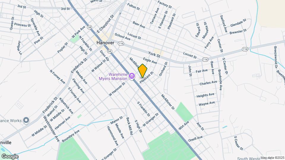 12 Pleasant St, Unit First Floor Map and Location Details
