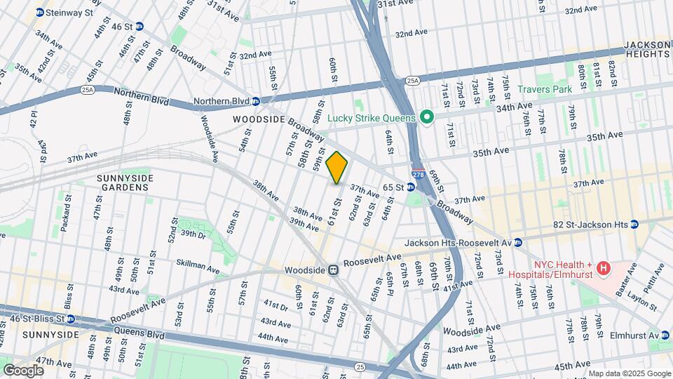 37-12 61st St-Unit -2FL Map and Location Details