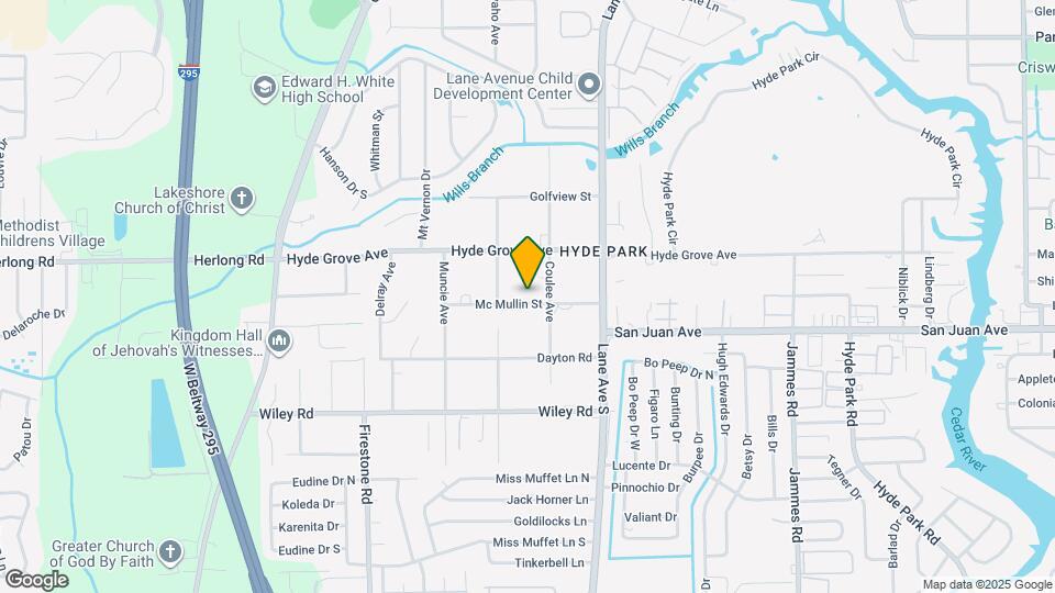 6819 Mc Mullin St Map and Location Details