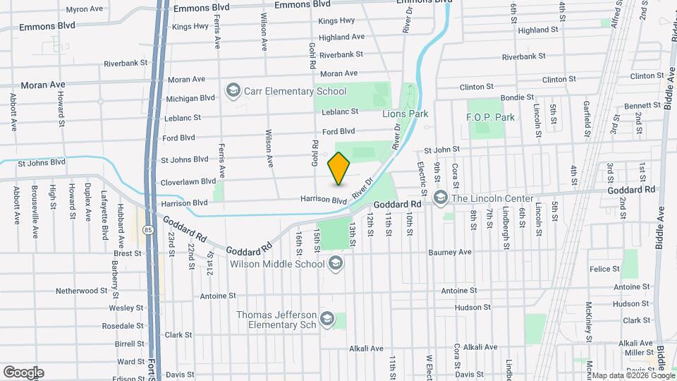 620 Harrison Blvd Map and Location Details